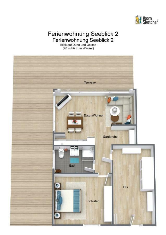 Haus Windhook Villa Дирхаген Стая снимка